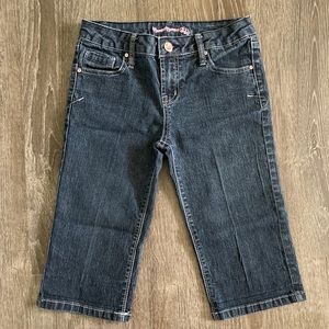 Boom Boom Girls Capri Jeans Shorts Sz 12